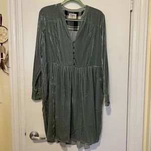 Blue Velvet Anthropologie Long Sleeve
